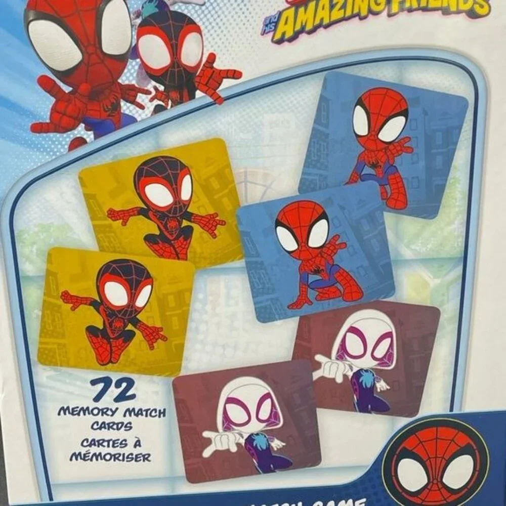 Disney Junior Marcel Spidey and his Amazing Friends Memory Card Game (#8827)